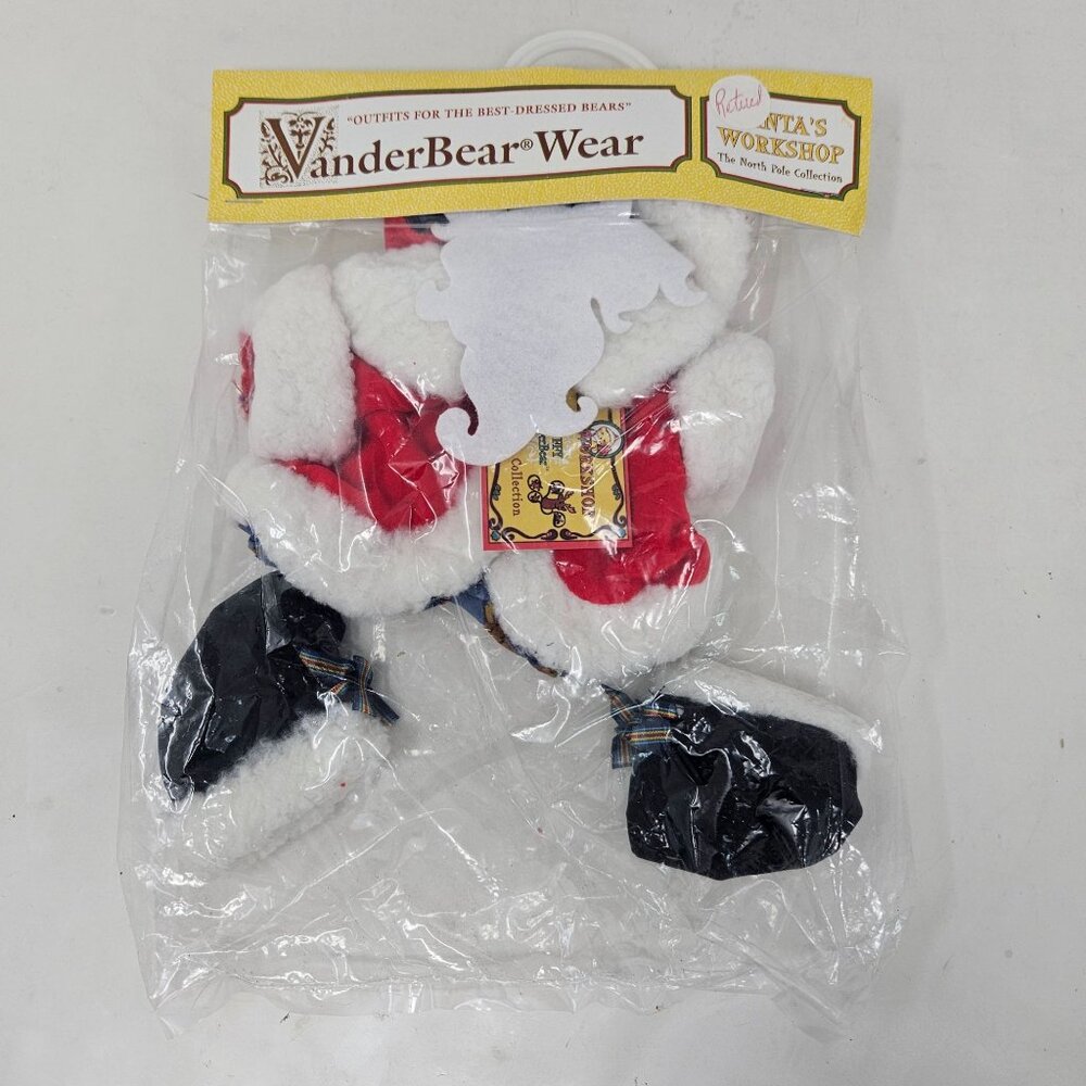 Muffy Vanderbear Wear Santa Costume Santas Workshop North Pole Collection NEW